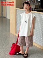 【90-160cm】ベスト 男の子 プリント 合わせやすい