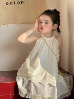 【90-140cm】ワンピース 女の子 ノースリーブ 切り替え - 画像 (3)