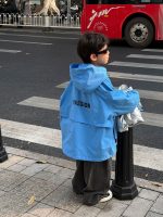 【90-160cm】アウター 男の子 カジュアル リラックス 合わせやすい 快適 トップス - 画像 (2)