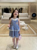 【80-130cm】ワンピース 女の子 シルエット綺麗 着せやすい 可愛い デイリー - 画像 (3)