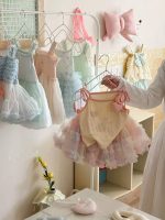 【80-130cm】トップスorスカート 女の子 キュート 快適 ふんわり やさしい 着せやすい - 画像 (6)