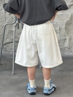 【90-160cm】ショートパンツ 男の子 無地 韓国風 - 画像 (4)