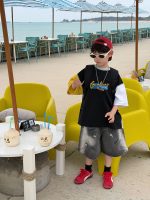 【90-160cm】半袖 Tシャツ 男の子 トレンド 軽快 ストリート 合わせやすい トップス - 画像 (5)