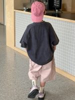 【90-160cm】半袖 Ｔシャツ 男の子 犬柄 ダメージ加工 ストリート - 画像 (5)