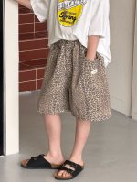 【90-160cm】ショートパンツ 男の子 レオパード ゆったり - 画像 (6)