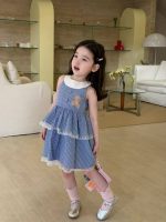 【80-130cm】ワンピース 女の子 シルエット綺麗 着せやすい 可愛い デイリー - 画像 (4)