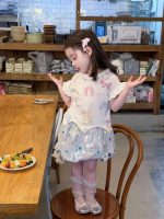 【80-130cm】半袖 Tシャツorスカート 女の子 可愛い 肌触りいい ゆったり - 画像 (3)