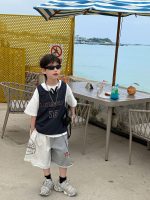 【90-160cm】半袖 Tシャツ 男の子 着せやすい 合わせやすい カジュアル デイリー トップス - 画像 (3)