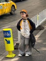 【90-160cm】長袖 Tシャツ 男の子 着やすい リラックス ゆったり トップス - 画像 (6)