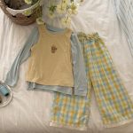 【90-150cm】セットアップ 女の子 可愛い チェック柄 - 画像 (10)