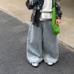 【90-160cm】パンツ 男の子 デニム素材 リラックス 履きやすい クール ボトムス - 画像 (2)