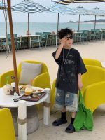 【90-160cm】半袖 Tシャツ 男の子 ゆったり 着せやすい リラックス クール トップス - 画像 (6)