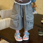 【80-130cm】ベストorパンツ 女の子 カジュアル トレンド感 着せやすい - 画像 (5)