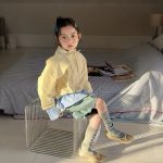 【90-150cm】ジャケット 女の子 おしゃれ  韓国風 重ね着風 - 画像 (3)