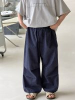 【90-160cm】パンツ 男の子 チェック柄 トレンド 履きやすい - 画像 (4)