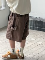 【90-160cm】ショートパンツ 男の子 ポケット カジュアル - 画像 (5)