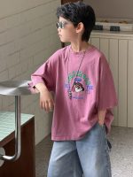 【90-160cm】半袖Ｔシャツ トップス 男の子 着回しやすい ポップデザイン