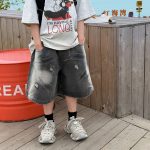 【90-160cm】ショートパンツ 男の子 デニム素材 履きやすい おしゃれ 快適 ボトムス