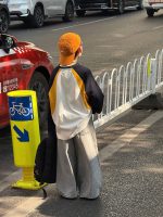【90-160cm】長袖 Tシャツ 男の子 着やすい リラックス ゆったり トップス - 画像 (3)