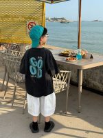 【90-160cm】半袖 Tシャツ 男の子 肌触り良い リラックス 着せやすい ルーズ トップス - 画像 (2)
