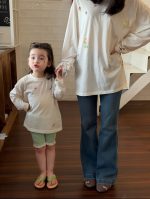 【90-140cm】Ｔシャツ or ショートパンツ 女の子 カートゥーン ボーダー柄 - 画像 (6)
