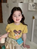 【80-130cm】半袖 Tシャツorパンツ 女の子 キュート 着せやすい 新作