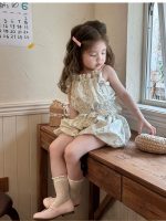 【80-110cm】トップスorショートパンツ 女の子 ふんわり 可愛さ満点 着せやすい ラフ