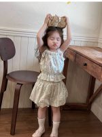 【80-110cm】トップスorショートパンツ 女の子 ふんわり 可愛さ満点 着せやすい ラフ - 画像 (5)