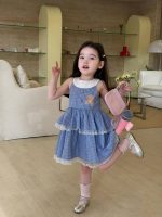 【80-130cm】ワンピース 女の子 シルエット綺麗 着せやすい 可愛い デイリー