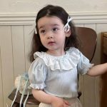 【80-130cm】半袖 Tシャツorパンツ 女の子 韓国風 合わせやすい こなれ感 着せやすい - 画像 (7)