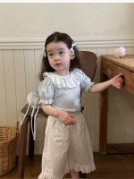 【80-130cm】半袖 Tシャツorパンツ 女の子 韓国風 合わせやすい こなれ感 着せやすい - 画像 (6)
