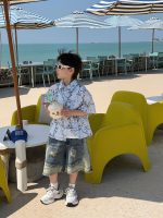 【90-160cm】半袖 シャツ 男の子 おしゃれ すっきり 快適 カジュアル トップス - 画像 (3)