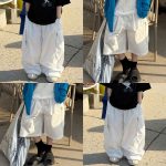 【90-160cm】ロングパンツorショートパンツ 男の子 履きやすい カジュアル こなれ感 パンツ - 画像 (2)
