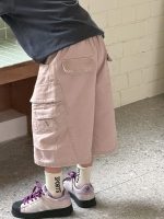 【90-160cm】ショートパンツ 男の子 カジュアル ゆったり 履きやすい - 画像 (3)
