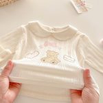 【73-120cm】トップスorボトムス 可愛い クマハート 女の子 - 画像 (13)