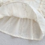 【66-100cm】ブラウス＆ブルマ パフスリーブ チェック シンプル ベビー服 - 画像 (18)