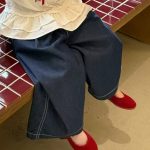 【80-130cm】半袖 Tシャツorパンツ 女の子 トレンド感 着せやすい すっきり 着せやすい - 画像 (6)