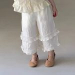 【80-130cm】シャツorショートパンツorパンツ 女の子 こなれ感 着せやすい 爽やか - 画像 (7)