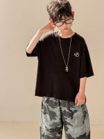 【90-160cm】半袖Ｔシャツ 男の子 ナチュラル 無地 合わせやすい - 画像 (3)