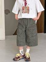 【90-160cm】ショートパンツ 男の子 カジュアル ストリート お出かけに - 画像 (5)