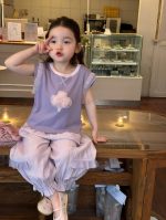 【90-140cm】ベスト or パンツ 女の子 可愛い レース - 画像 (2)