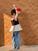 【90-150cm】キャミソール or デニムパンツ 女の子 おしゃれ 切り替え - 画像 (7)