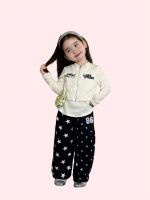 【90-150cm】トップス or パンツ 女の子 カジュアル 韓国風 星柄 - 画像 (3)