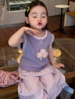 【90-140cm】ベスト or パンツ 女の子 可愛い レース - 画像 (3)