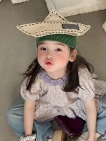 【90-140cm】半袖トップス or デニムパンツ 女の子 花柄 フリルデザイン - 画像 (6)
