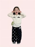 【90-150cm】トップス or パンツ 女の子 カジュアル 韓国風 星柄 - 画像 (4)