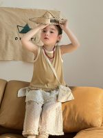 【90-140cm】ベスト or パンツ 女の子 ドット柄 フリル - 画像 (8)