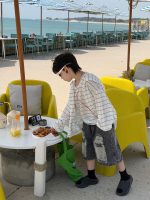 【90-160cm】セットアップ 男の子 着せやすい 柔らかいト レンド感 ベスト＆アウター - 画像 (4)