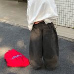 【90-160cm】パンツ 男の子 リラックス 履きやすい おしゃれ こなれ感 ボトムス - 画像 (4)