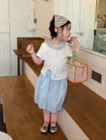 【90-140cm】Ｔシャツ or スカート 女の子 ドット柄 きれいめ - 画像 (6)